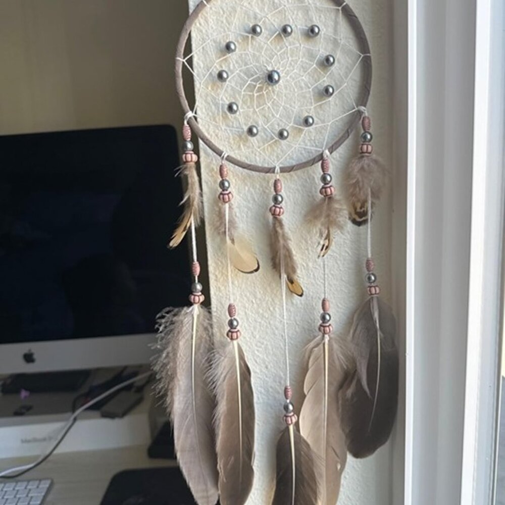 NEW Dream Catchers Handmade Feather Native Home Wall Decoration - Picture 2 of 9